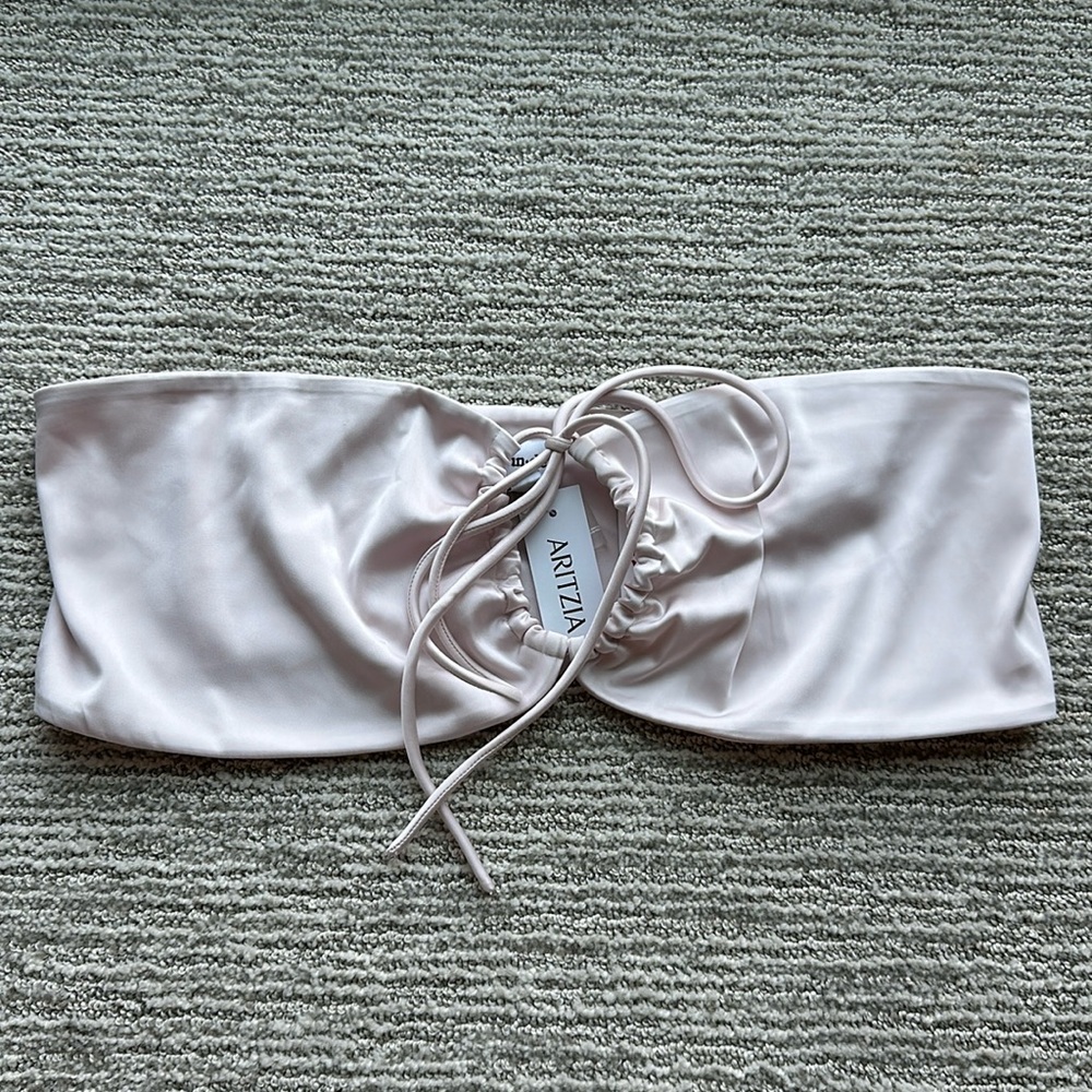 Baby Pink Sunday Best Cora Halter Top